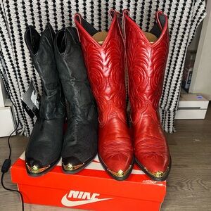Vintage Acme Dingo Boot Bundle